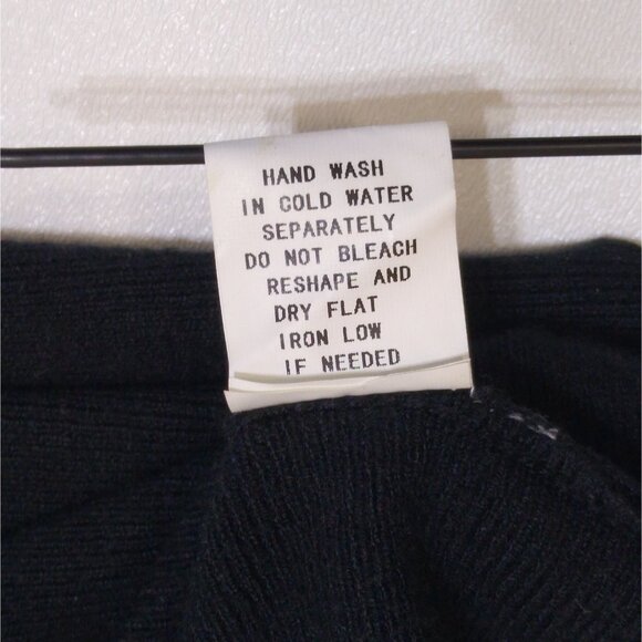 Siren Lily Embellished Rhinestone Black Top Women's 1X Viscose/Nylon/Polyester - Picture 5 of 7